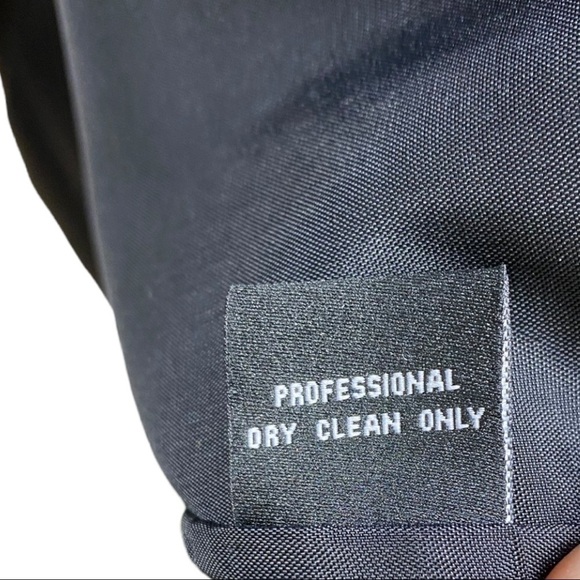 Teri Jon by Rickie Freeman Illusion Yoke Satin Cocktail Dress Size 10 Black - Picture 10 of 13